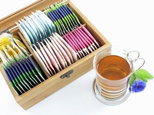 Schöne Teeboxen aus Holz